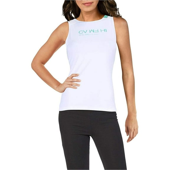 Reebok Womens CrossFit Activchill Tank Top, White, Large