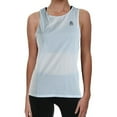 thumbnail image 1 of Reebok Womens CrossFit Light Woven Tank Top, Blue, Medium, 1 of 1