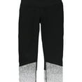 thumbnail image 1 of Reebok Womens CrossFit Lux Stretch Compression Athletic Pants, Black, XX-Small, 1 of 1