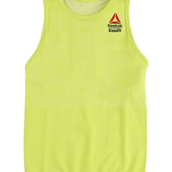 Reebok Womens CrossFit Myoknit Racerback Tank Top, Green, XX-Small