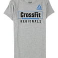 thumbnail image 1 of Reebok Womens CrossFit Regionals 2018 Graphic T-Shirt, Grey, X-Small, 1 of 2