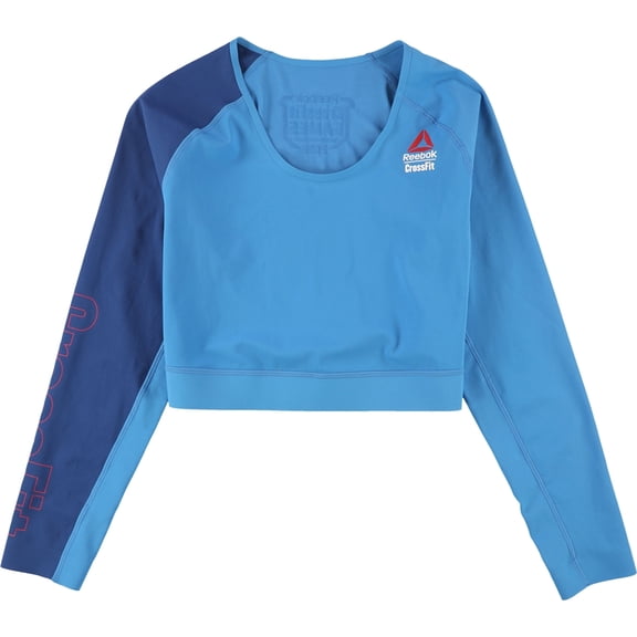 Reebok Womens Crossfit Games 2018 Compression Basic T-Shirt, Blue, XX-Small