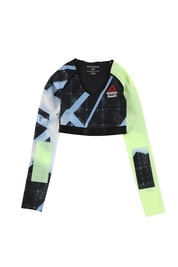 Womens Crossfit Halter Top Shirt, Black, XX-Small