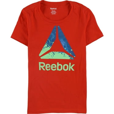 Reebok Womens Delta Logo Graphic T-Shirt