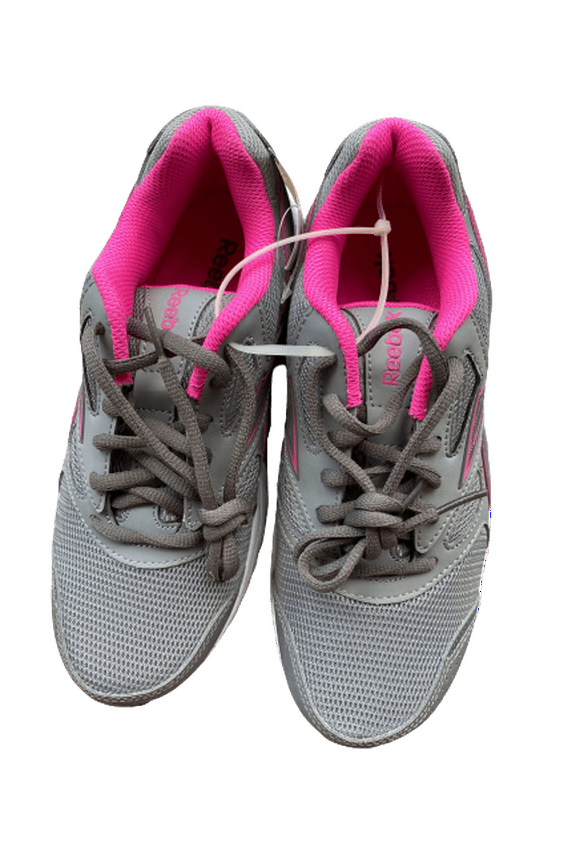 Womens Double Hall Running Walking Sneakers 7 B(M) Grey