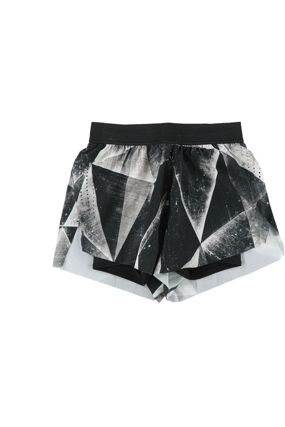 Womens Epic Speedwick Athletic Workout Shorts, Black, XX-Small