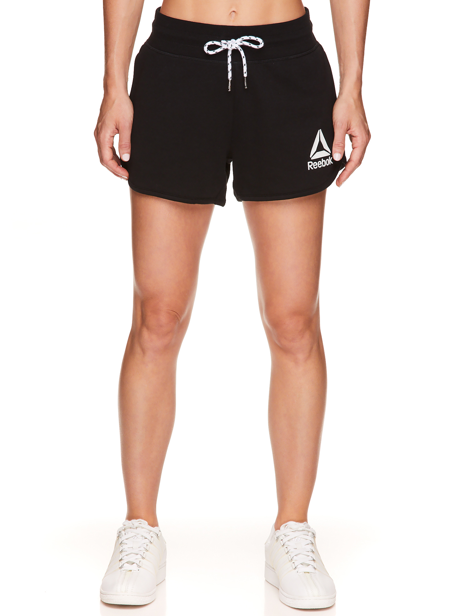 Reebok Womens Equity Graphic Athletic Shorts, 3.5" Inseam - image 1 of 4