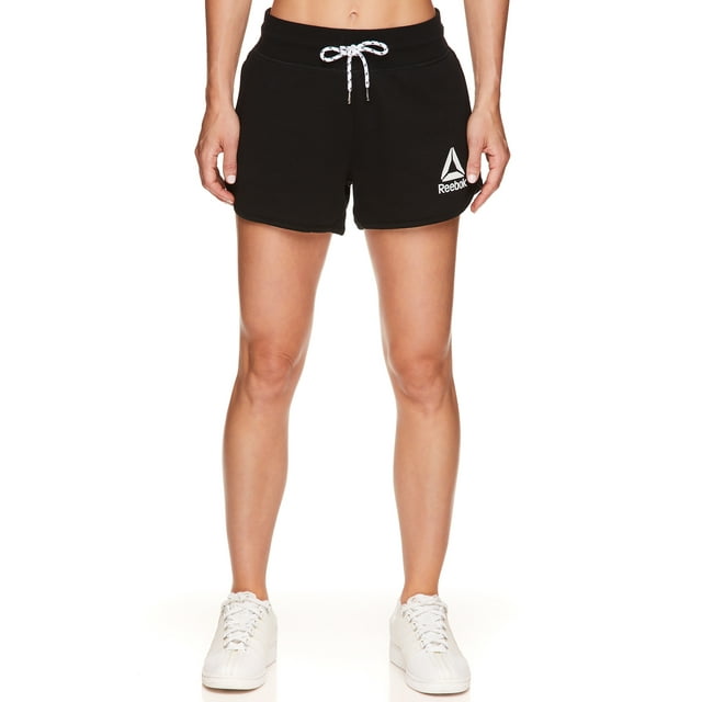 Reebok Womens Equity Graphic Athletic Shorts, 3.5" Inseam