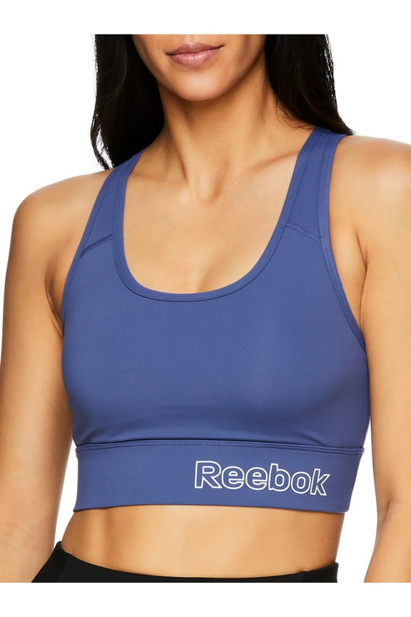 Womens Essential Sports Bra with Back Pocket and Removable Cups, Sizes XS-XXXL