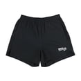 thumbnail image 1 of Reebok Womens French Terry Athletic Workout Shorts, Black, Large, 1 of 1