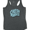 thumbnail image 1 of Reebok Womens Fresh Vibes Tank Top, Grey, Medium, 1 of 2