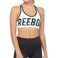 thumbnail image 1 of Reebok Womens Hero Racerback Sports Bra, White, X-Small, 1 of 2