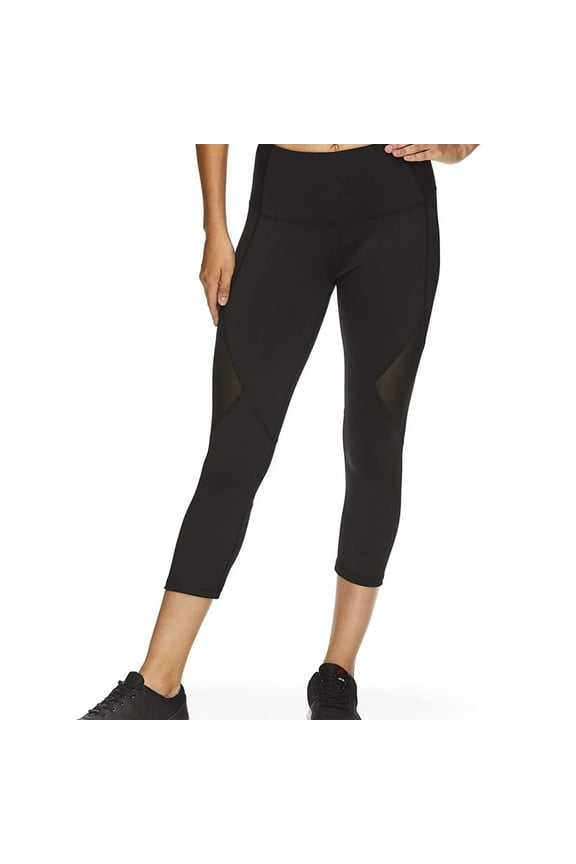 Womens Highrise Capri Compression Athletic Pants