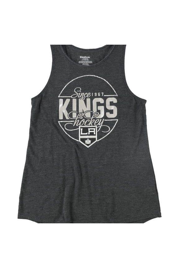 Womens Kings Hockey Since 1967 Racerback Tank Top, Black, Large