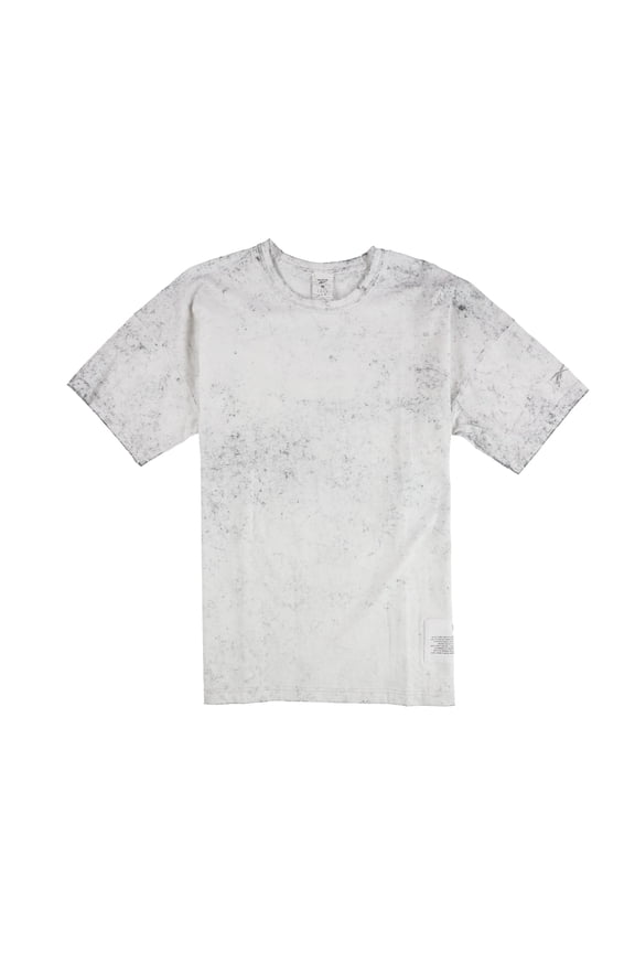 Womens Les Mills Washed Cotton Basic T-Shirt, White, Medium