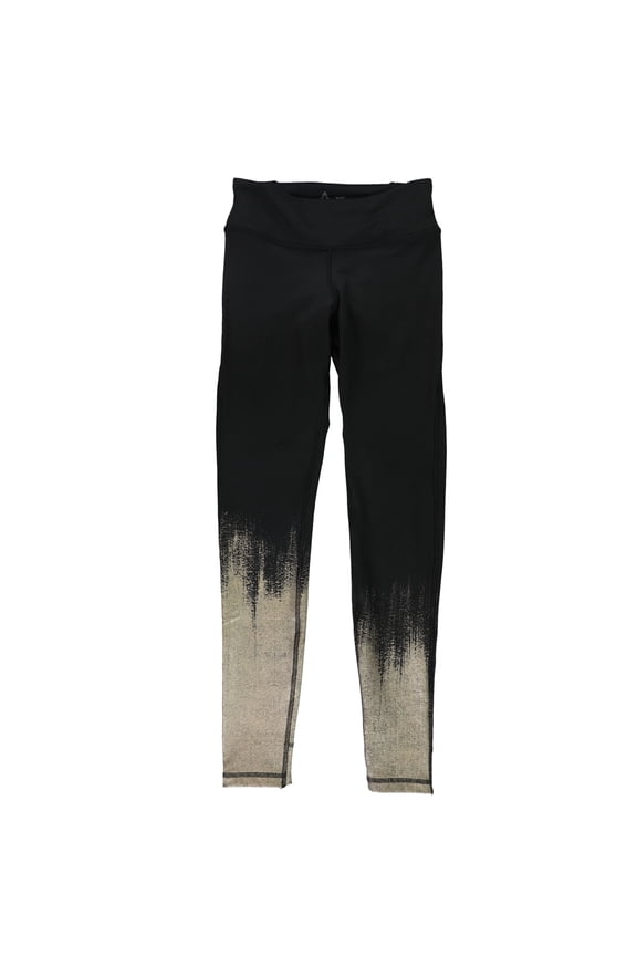 Womens Lux Bold Compression Athletic Pants, Black, X-Small