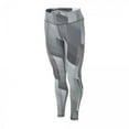 thumbnail image 1 of Reebok Womens Lux Stretch Compression Athletic Pants, Grey, Small, 1 of 1