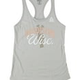 thumbnail image 1 of Reebok Womens Madison Wisc. Racerback Tank Top, Grey, X-Small, 1 of 2