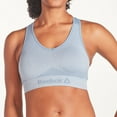 thumbnail image 1 of Reebok Womens Medium Impact Seamless Sports Bra With Removable Bra Cups, Sizes S-3XL, 1 of 8