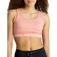 thumbnail image 1 of Reebok Womens Medium Impact Sports Bras with Removable Cups, 1 of 4