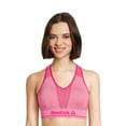thumbnail image 1 of Reebok Womens Medium Support Key Seamless Sports Bra, 1 of 5