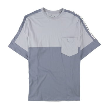 Reebok Womens Meet You There Graphic T-Shirt, Blue, Medium