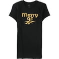 thumbnail image 1 of Reebok Womens Merry AF Graphic T-Shirt, Black, Small, 1 of 1