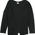 thumbnail image 1 of Reebok Womens Mesh Back Basic T-Shirt, Black, X-Large, 1 of 2