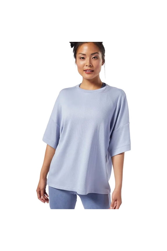 Womens Nature X Basic T-Shirt, Blue, XX-Small