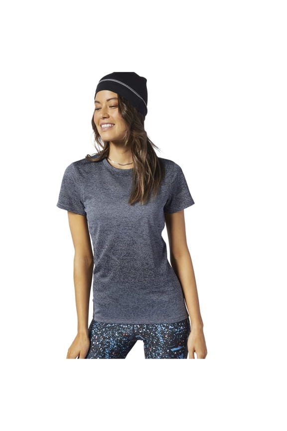 Womens OSR Knit Basic T-Shirt, Grey, X-Small