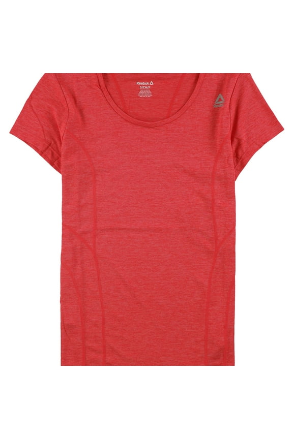 Womens Poly Marled Basic T-Shirt