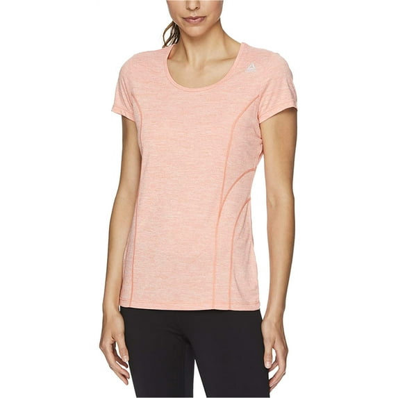 Reebok Womens Poly Marled Basic T-Shirt