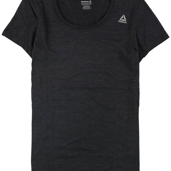 Reebok Womens Poly Marled Basic T-Shirt