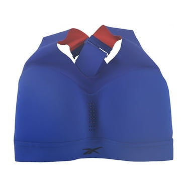 Reebok Womens Pure Move Sports Bra, Blue, X-Small