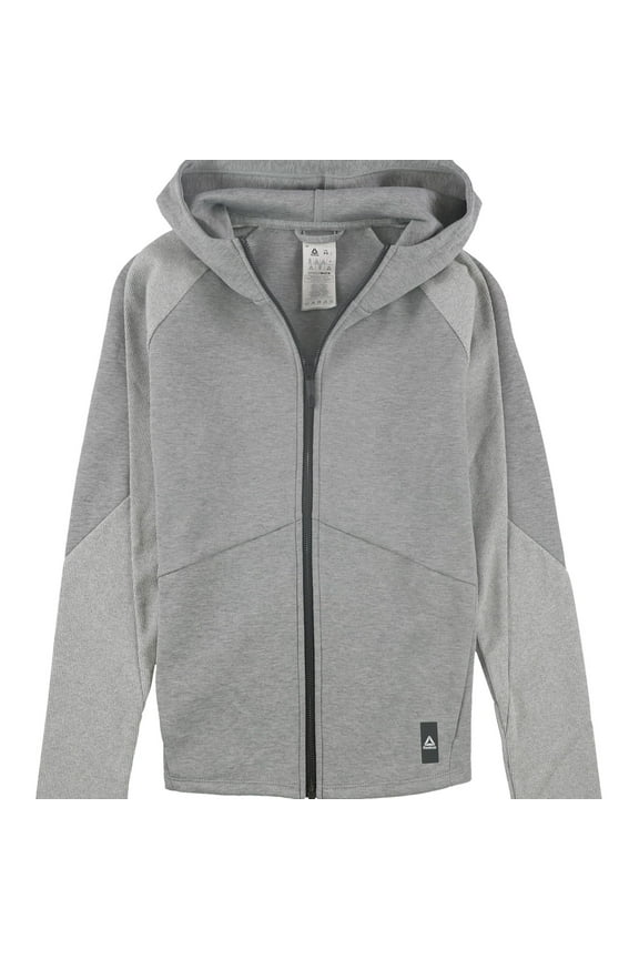Womens Quick Cotton Hoodie Sweatshirt, Grey, X-Small