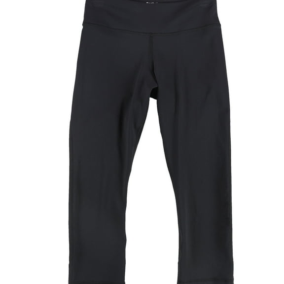 Reebok Womens Running Essentials 7/8 Compression Athletic Pants, Black, Small