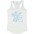 thumbnail image 1 of Reebok Womens San Diego Racerback Tank Top, White, X-Small, 1 of 1