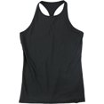 thumbnail image 1 of Reebok Womens Second-Skin Racerback Tank Top, Black, Medium, 1 of 2