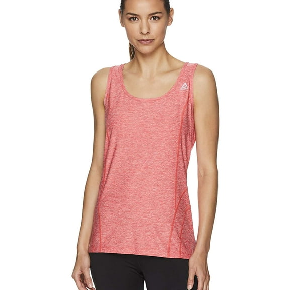 Reebok Womens Space Dye Print Racerback Tank Top
