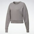thumbnail image 1 of Reebok Womens Studio Layer Sweatshirt, Grey, XX-Small, 1 of 1