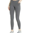 thumbnail image 1 of Reebok Womens TS Lux Tight Compression Athletic Pants, Grey, XX-Small, 1 of 1