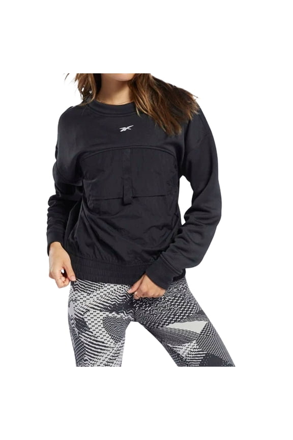 Womens TS Midlayer Pullover Sweater, Black, X-Small