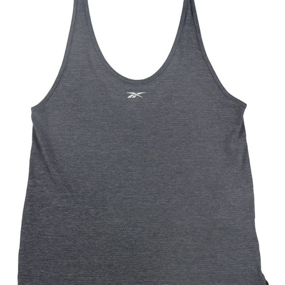 Reebok Womens Textured Tank Top, Blue, XX-Small
