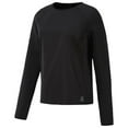 thumbnail image 1 of Reebok Womens Thermowarm Graphic T-Shirt, Black, X-Small, 1 of 2