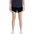 thumbnail image 1 of Reebok Womens Training Pull On Athletic Workout Shorts, Black, X-Large, 1 of 1