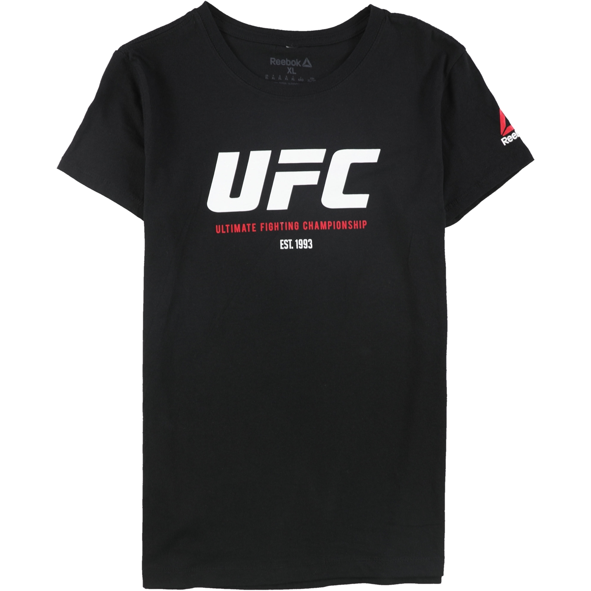 Reebok Womens UFC Est 1993 Graphic T-Shirt, Black, Small - image 1 of 1