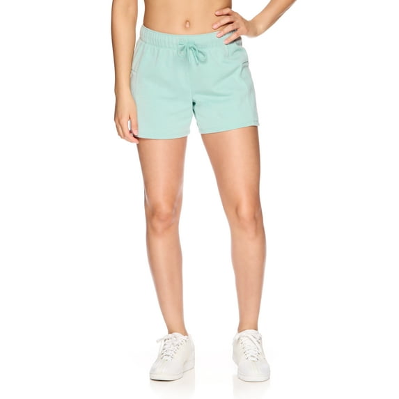 Reebok Womens Ultimate Soft French Terry Shorts with Pockets, Sizes XS-XXXL