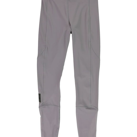 Reebok Womens Vector Mesh Compression Athletic Pants, Grey, Medium