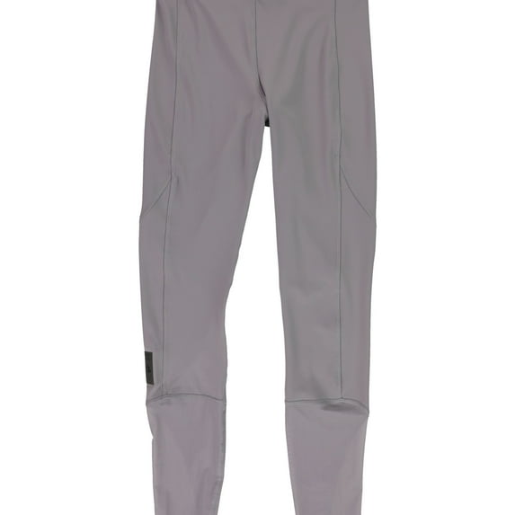 Reebok Womens Vector Mesh Compression Athletic Pants, Grey, Medium