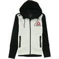 thumbnail image 1 of Reebok Womens Walk Out Hoodie Sweatshirt, White, X-Large, 1 of 2